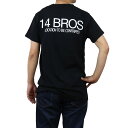 【均一セール】フォーティーンブロス 14BROS メンズ－Tシャツ 12679A3062B14 TBC 刺繍 Tシャツ NERO ブラック ts-01 fl03-sale