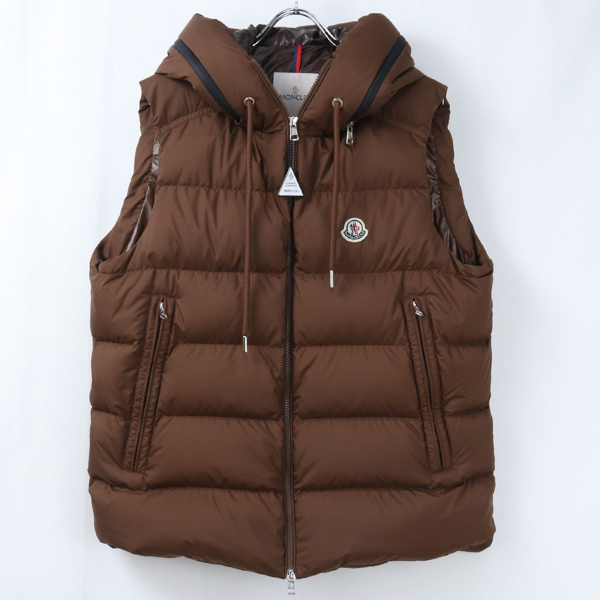 Moncler ダウンベスト ブラウン size1 楽天市場】MONCLER ダウンベスト ブラウンの通販