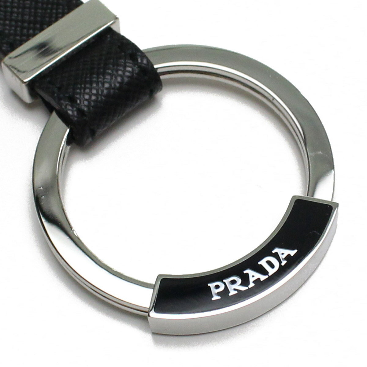 【4日20時〜限定クーポン】【父の日】プラダ PRADA サフィアーノ キー リング キー...