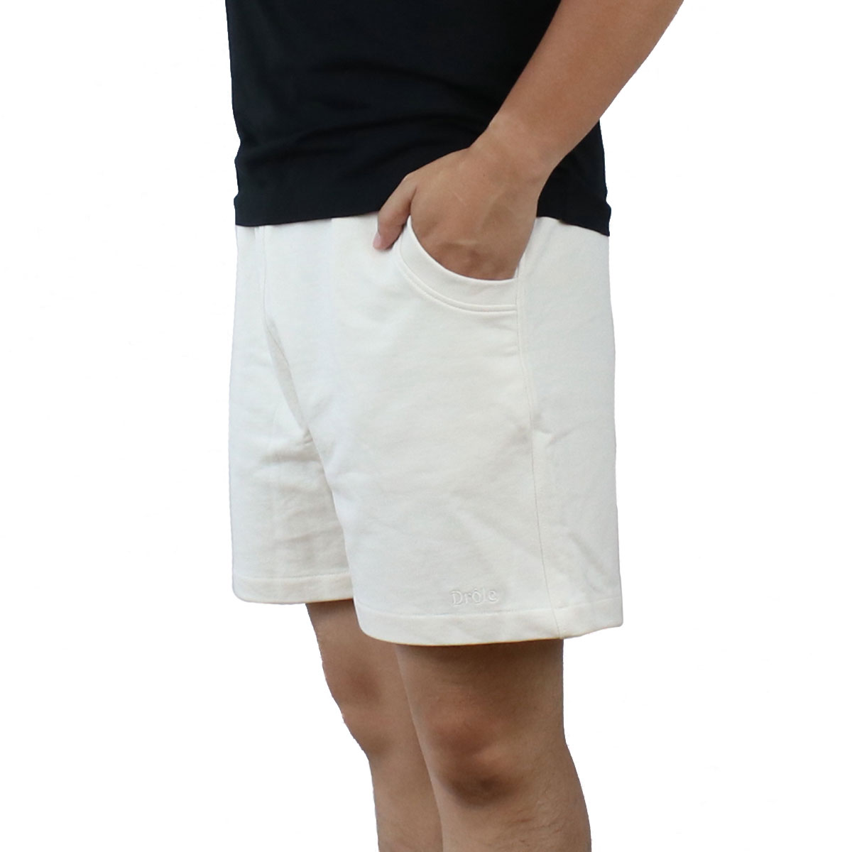 Rakuten - 【父の日】DROLE DE MONSIEUR ドロールドムッシュ ハーフパンツ SS22-BS100 メンズ ホワイト