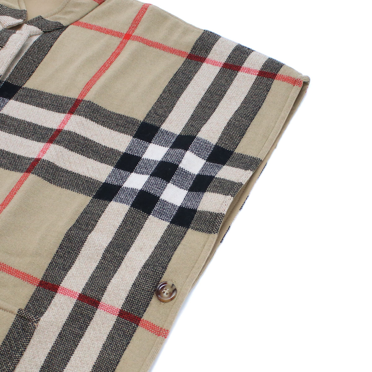【ポイント10倍！6/22-30迄】BURBERRY バーバリー リバーシブル ジャケット ベスト 8051756 A7028 キッズ ベージュ チェック 2