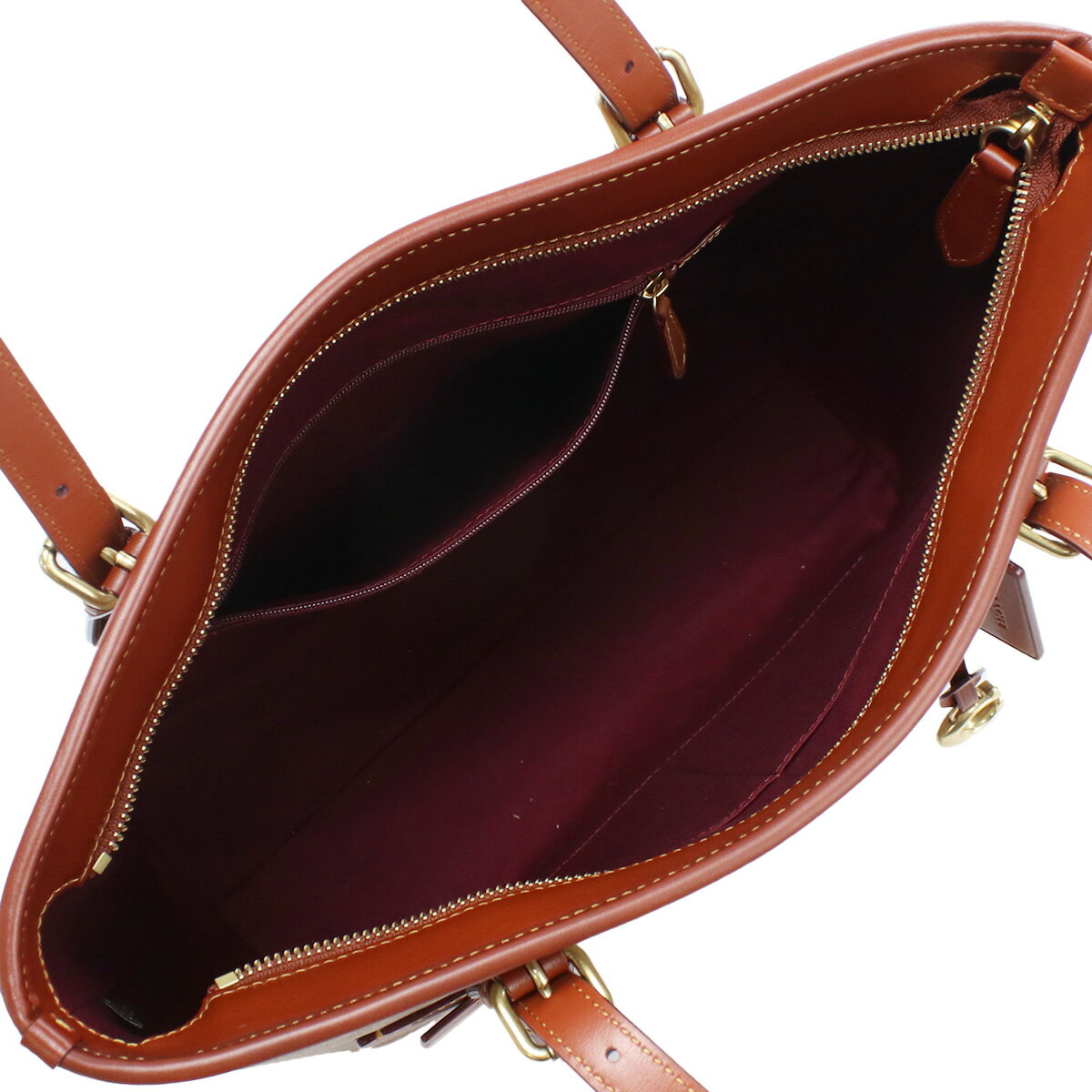 COACH コーチ トートバッグ CC402 B4NQ4 レディース ブラウン