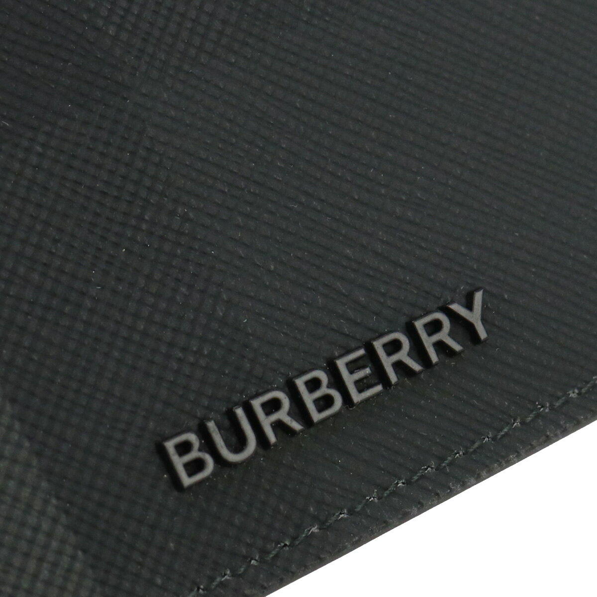 BURBERRY バーバリー 長財布ニ折小銭入付き 8070199 A1208 メンズ ブラック グレー bighit-10151827 ブランド総合卸 ビッグヒット サンプル画像2