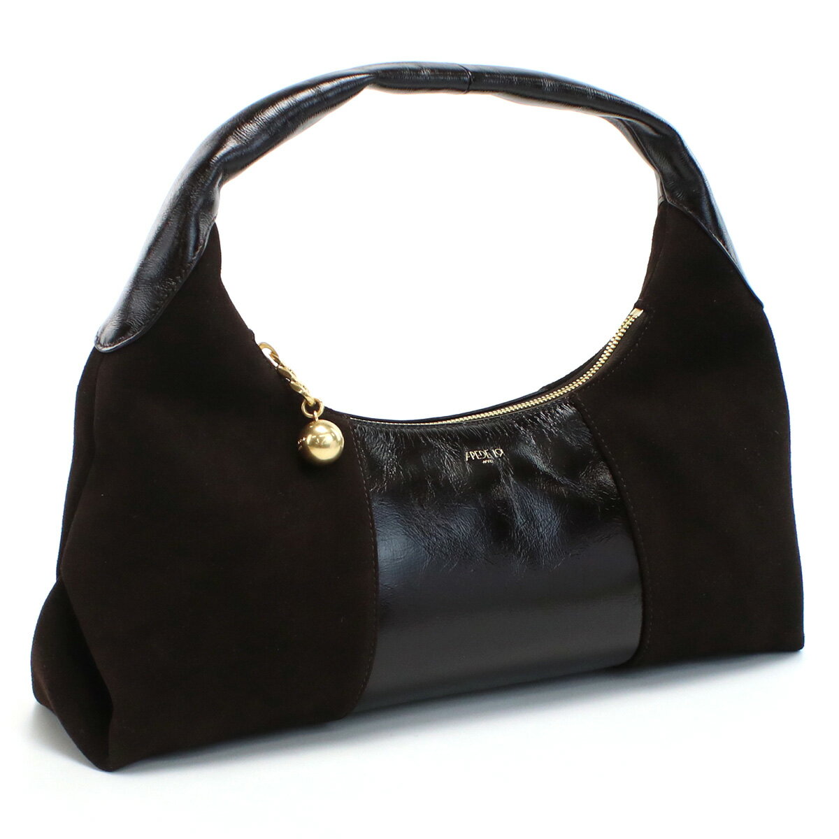 Rakuten - APEDE MOD アペードモッド ハンドバッグ TRIANGLE TOTE レディース ブラウン