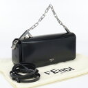 【中古美品】FENDI フェンディ ハンドバッグ 8BS072 ANX2 2WAYハンドバッグ レディース ブラック(4)