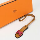 【中古・未使用】HERMES エルメス バッグチャーム HE89183 オラン ナノ レディース ピンク