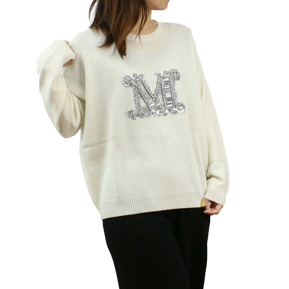 Rakuten - MAX MARA マックスマーラ ニット 13660533 600 001 レディース ホワイト