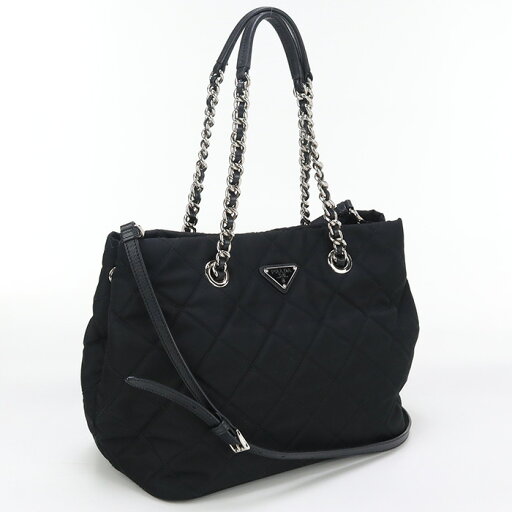 【中古良品】PRADA プラダ トートバッグ 1BG740 2WAYショルダーバッグ レディース ブラック 【中古良品】PRADA プラダ トートバッグ 1BG740 2WAYショルダーバッグ レディース ブラック