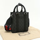 【中古・未使用】GUCCI グッチ トートバッグ 696010 2WAY GGスプリーム ユニセックス ブラック