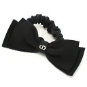 DIOR ディオール CDロゴ シュシュ CPS00164 EGGR 900 レディース ブラック