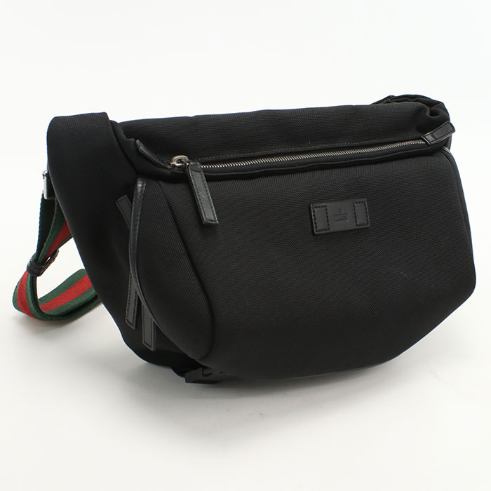 Rakuten - 【中古良品】GUCCI グッチ ショルダーバッグ 353409 ボディバッグ シェリー メンズ ブラック