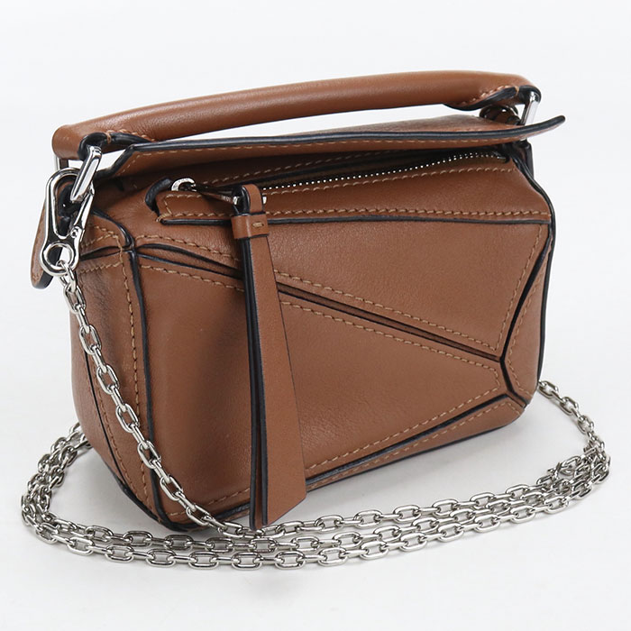Other - 【中古良品】LOEWE ロエベ ハンドバッグ 2WAY パズル レディース ブラウン
