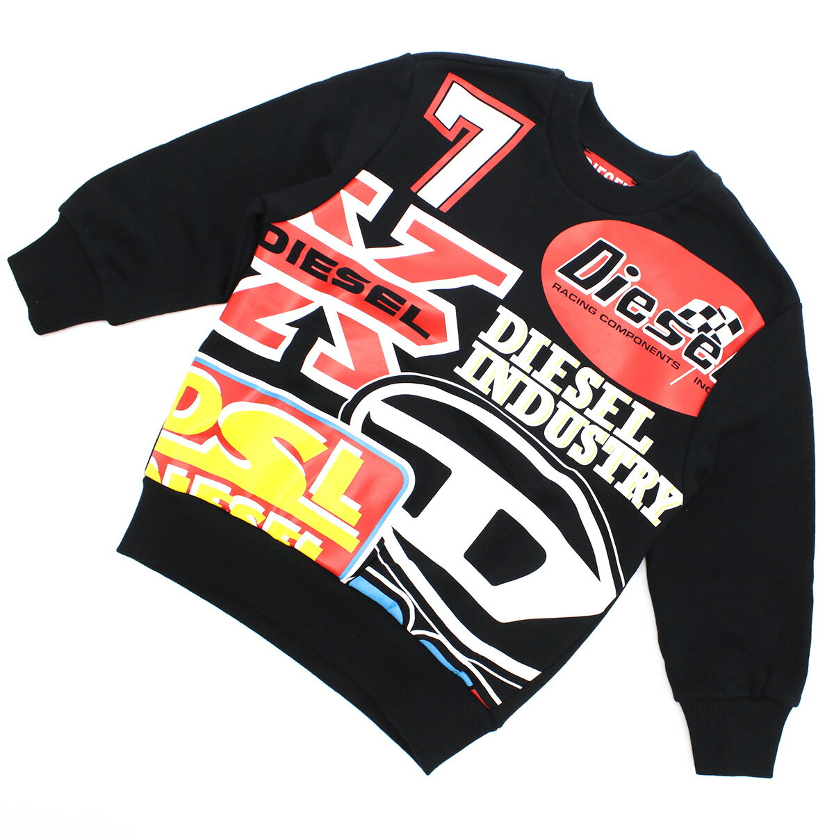 Rakuten - DIESEL ディーゼル スウェット J00892 KYAUH K900 キッズ ブラック