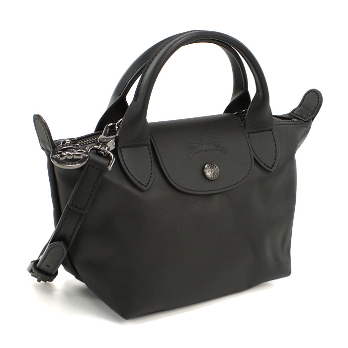 Rakuten - LONGCHAMP ロンシャン ル プリアージュ エクストラ XS トップハンドルバッグ 1500 987 001 ハンドバッグ レディース ブラック