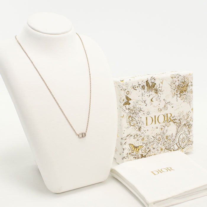 Rakuten - 【中古良品】DIOR ディオール ネックレス N3523WOMZI_D301 クレール ディー リュヌ レディース ゴールド