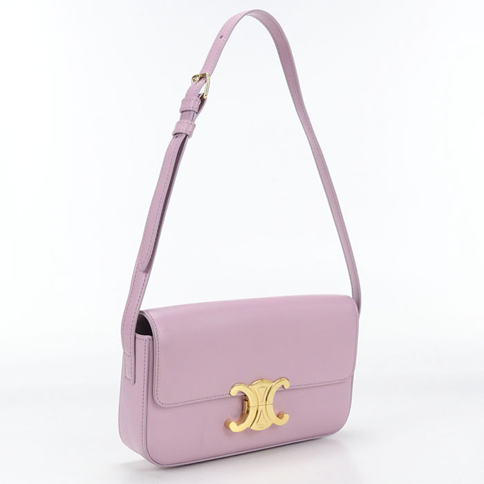 Rakuten - 【中古良品】CELINE セリーヌ ショルダーバッグ トリオンフ レディース ピンク