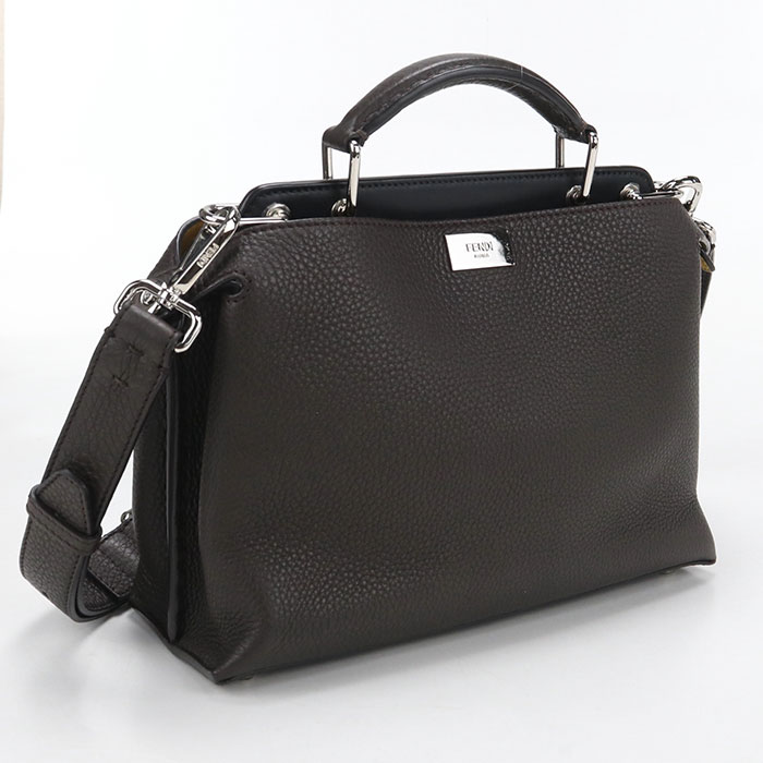 FENDI - 【中古良品】FENDI フェンディ ハンドバッグ 7VA506 ミニエッセンシャル ピーカブー レディース ブラウン