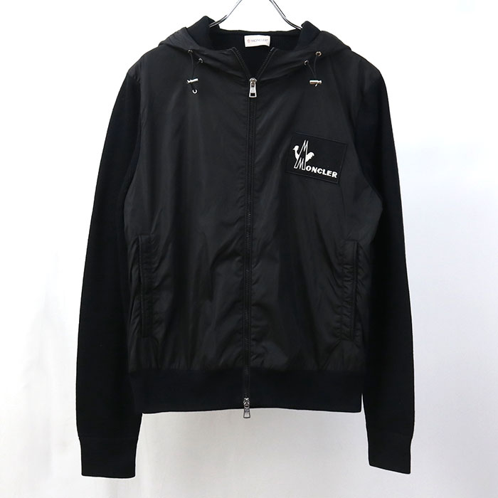 乐天商城 - 【中古良品】MONCLER モンクレール その他ジャケット 9422400 A9067 MAGLIONE TRICOT メンズ ブラック #M