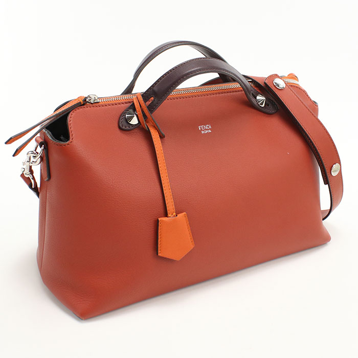 FENDI - 【中古良品】FENDI フェンディ ハンドバッグ 8BL125 2WAY バイ ザ ウェイ レディース レッド