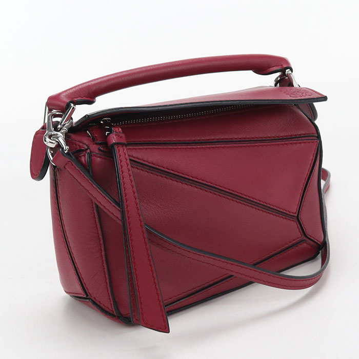Other - 【中古良品】LOEWE ロエベ ハンドバッグ パズルバッグミニ 2WAY パズル レディース レッド
