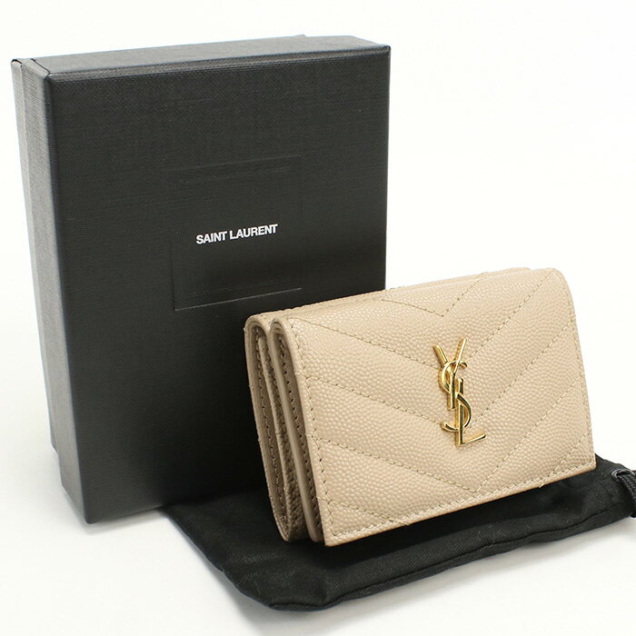 美品✨イヴサンローラン YSL 財布 コンパクト ベージュ レディース 楽天市場】ベージュ（ブランドイヴ・サンローラン）（レディース財布