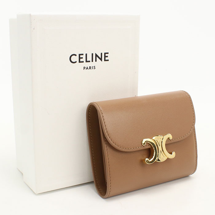 楽天市場】CELINE セリーヌ（カラーブラウン）（レディース財布｜財布