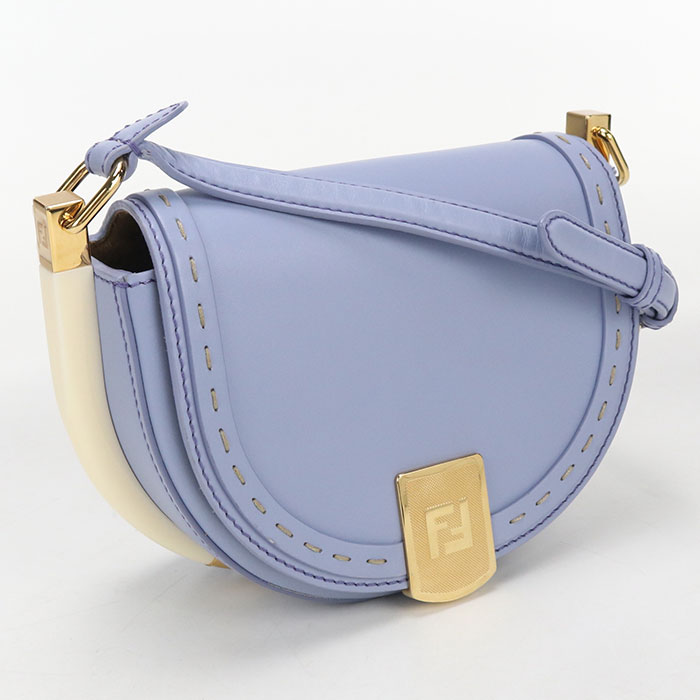 乐天商城 - 【中古美品】FENDI フェンディ ショルダーバッグ 8BT346 レディース ブルー