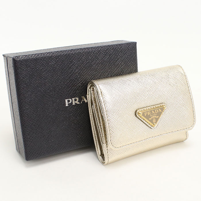 楽天市場】プラダ PRADA（形状（財布）三つ折り財布）（レディース財布