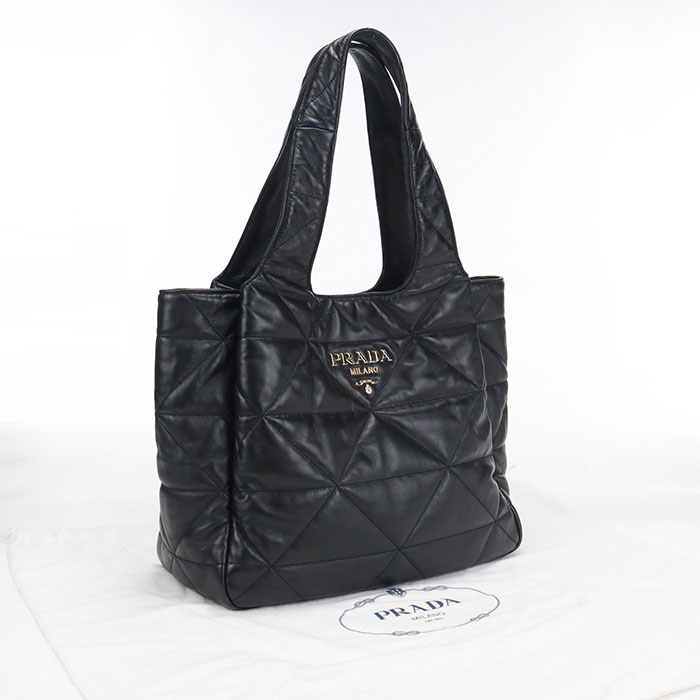 【中古良品】PRADA プラダ トートバ�