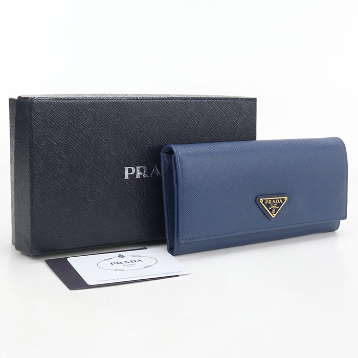楽天市場】プラダ 長財布（カラーブルー）（レディース財布｜財布