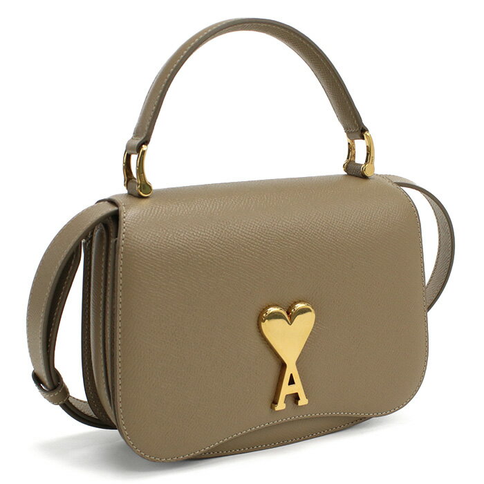 アミパリス AMI PARIS ハンドバッグ 2WAY ショルダー ULL007.AL0036　2811 LIGHT TAUPE ブラウン系 bag-01のサムネイル