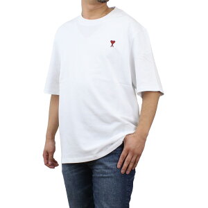 アミパリス AMI PARIS ユニセックス Tシャツ ブランド BFUTS005.726　100 WHITE ホワイト系　apparel-01 母の日