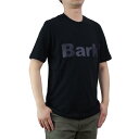 バーク Bark メンズ クルーネック 半袖 ロゴ Tシャツ 71B8715 261 BLACK ブラック メンズ ティーシャツ OLS-4