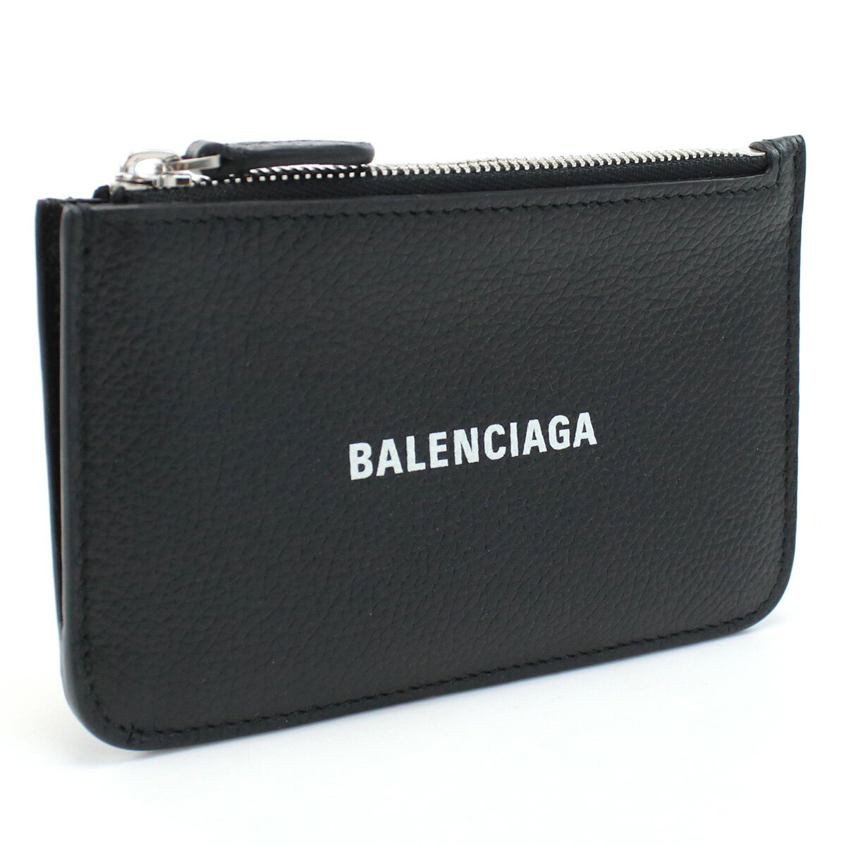 バレンシアガ 財布（レディース） バレンシアガ BALENCIAGA 小銭入れ ブランド 637130 1IZI3 1090 ブラック wallet-01 SS2406