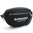 バーバリー BURBERRY ウエストバッグ ボディバッグ 8021091 A1189 BLACK body bag ブラック メンズ ブランドバッグ