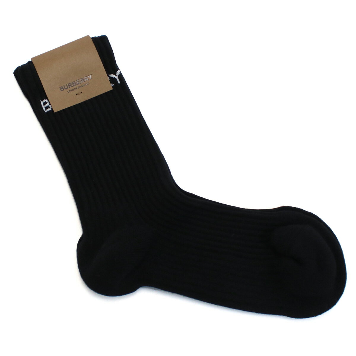 バーバリー BURBERRY レディース ソックス ブランド 8047240 A1189 BLACK ブラック socks-01 win-03w 母の日