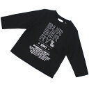 バーバリー Tシャツ メンズ バーバリー BURBERRY ベビー キッズ－ロングTシャツ トップス ブランド 3才～10才相当 8053776 A1189 BLACK ブラック kb-01