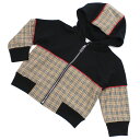 バーバリー BURBERRY ベビー キッズ−ジャケット，上着 パーカー ブランド 3才〜14才相当 8053939 A1189 BLACK ブラック kb-01 SS2312 SS2312