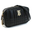 【4/27 9：59迄！ポイント10倍】バーバリー BURBERRY 斜め掛けショルダー ブランド 8060894　A1189 BLACK ブラック　bag-01