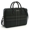 バーバリー BURBERRY ビジネスバッグ ブリーフケース メンズ ブランド 8065338　A1208 CHARCOAL グレー系 bag-01