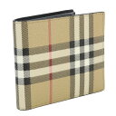 バーバリー BURBERRY 二折財布小銭入付き ブランド ヴィンテージチェック 8069815 A7026 ARCHIVE BEIGE アーカイブベージュ wallet-01 mini-01 new-05