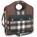 【4/27 9：59迄！ポイント10倍】バーバリー BURBERRY トートバッグ　ブランド 8071386　A8900 DARK BIRCH BROWN ブラウン系　bag-01