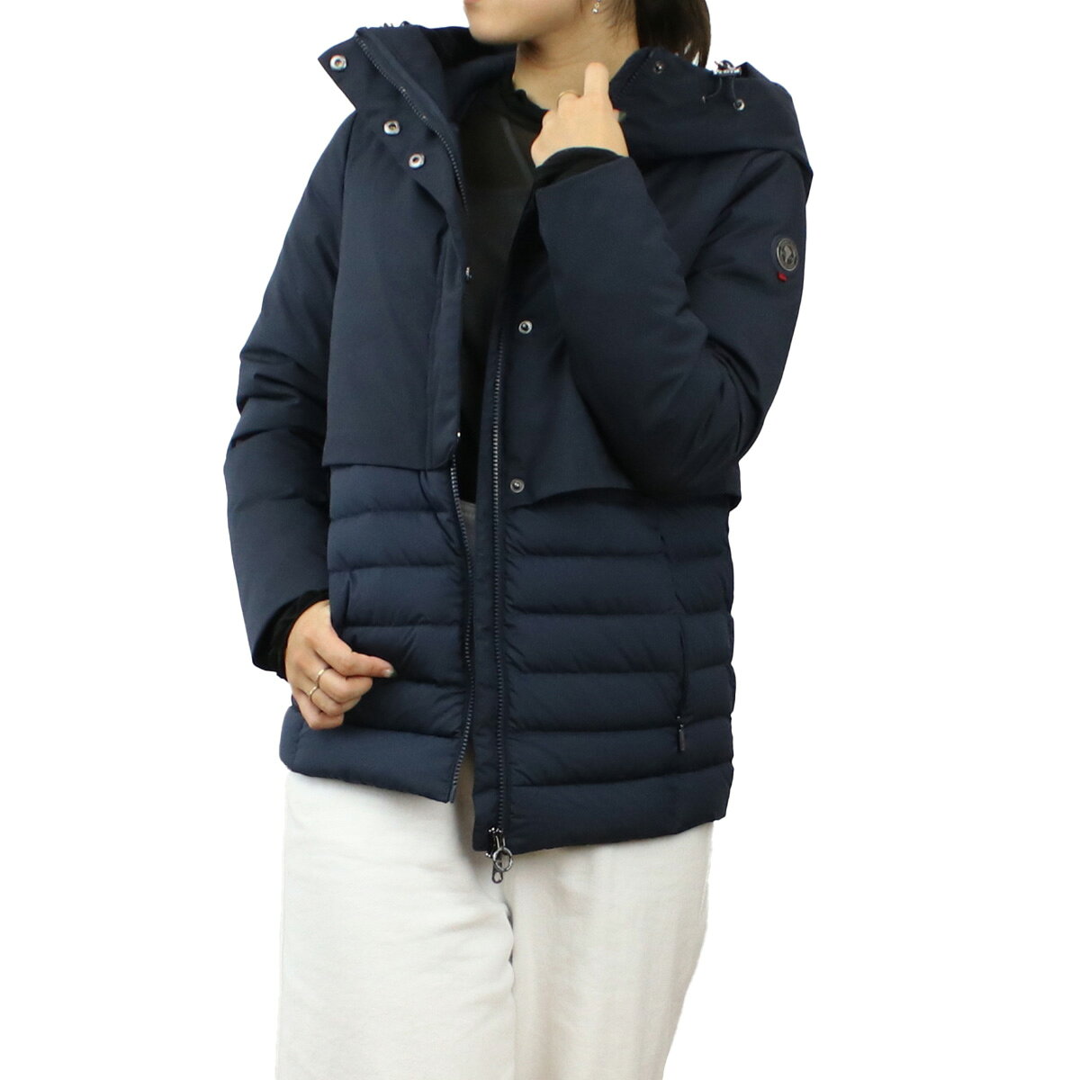 ケープホーン CAPE HORN CASABLANCA ダウンジャケット 52532 400 BLUE レディース ネイビー系 outer-01