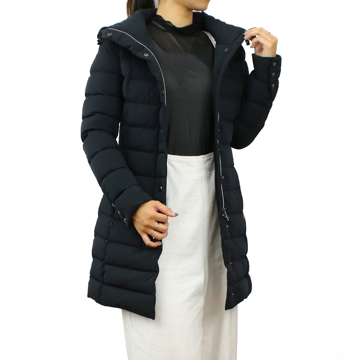 ケープホーン CAPE HORN SANTACRUZ ダウンコート 52570 500 BLACK レディース  ブラック outer-01