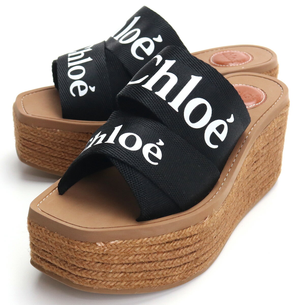 クロエCHLOEサンダルCHC21U44908001BLACKブラックshoes-01レディース