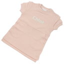 クロエ　ベビー服 クロエ CHLOE ベビー－ワンピース ブランド C12900 45K PINK WASHED PINK ピンク系 kb-01