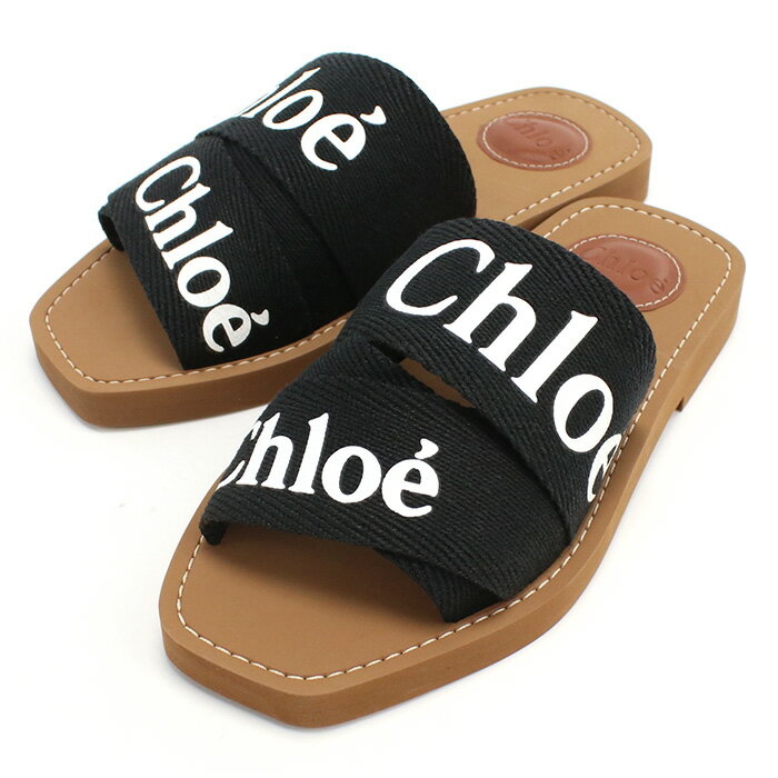 クロエ CHLOE レディースサンダル　ブランド CHC22U188Z3　001 BLACK ブラック　shoes-01 sm-03