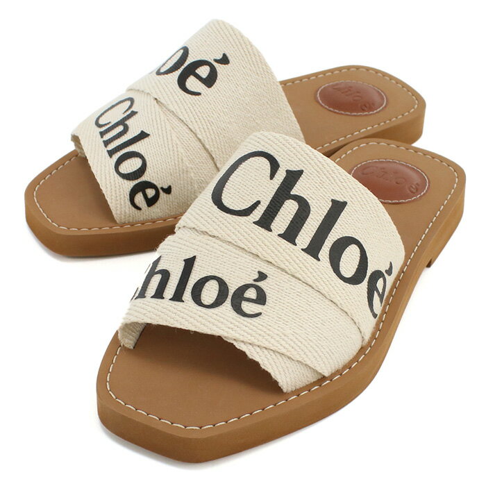 クロエ CHLOE レディースサンダル　ブランド CHC22U188Z3　101 WHITE ホワイト系　shoes-01 sm-03