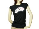 ★人気ブランド大特価★53%OFF★エンポリオアルマーニ (EMPORIO ARMANI)レディースTシャツD2T64J-D2MQS-999BLACK【楽ギフ_包装】【楽ギフ_のし宛書】【楽ギフ_メッセ入力】