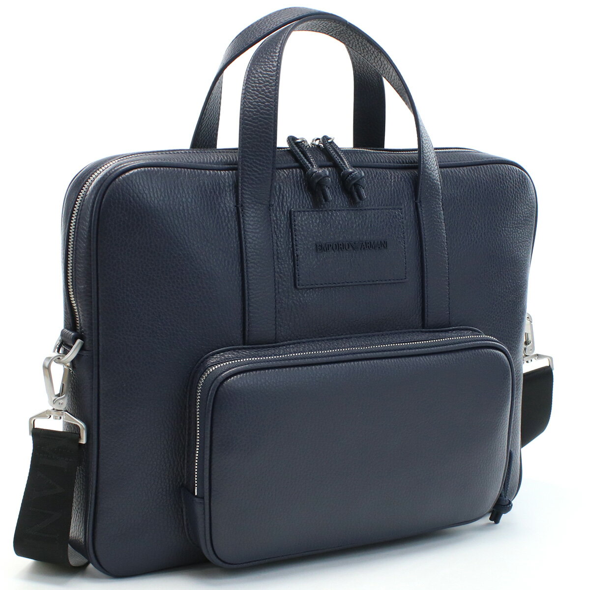 エンポリオ アルマーニ EMPORIO ARMANI ブリーフケース ブランド ビジネスバッグ Y4P144 Y068E 80033 NAVY BLUE ネイビー系 bag-01 父の日 SS2406